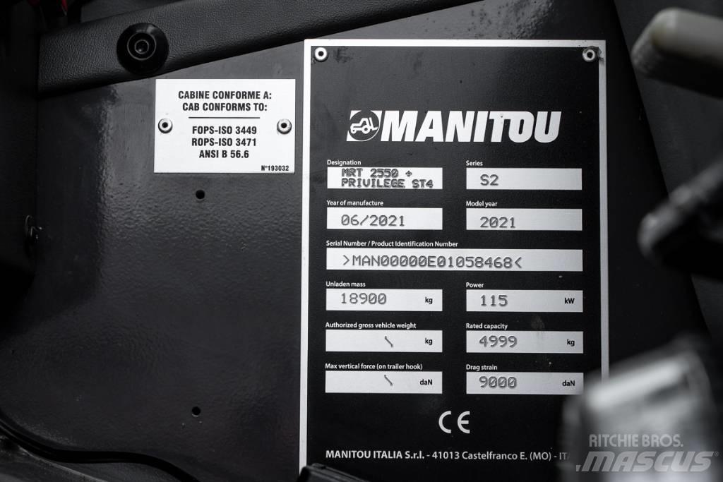 Manitou MRT 2550+ Teleskopski viljuškari
