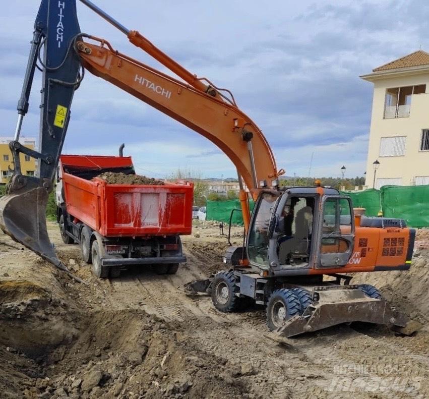 Hitachi ZX 210 W Bageri točkaši