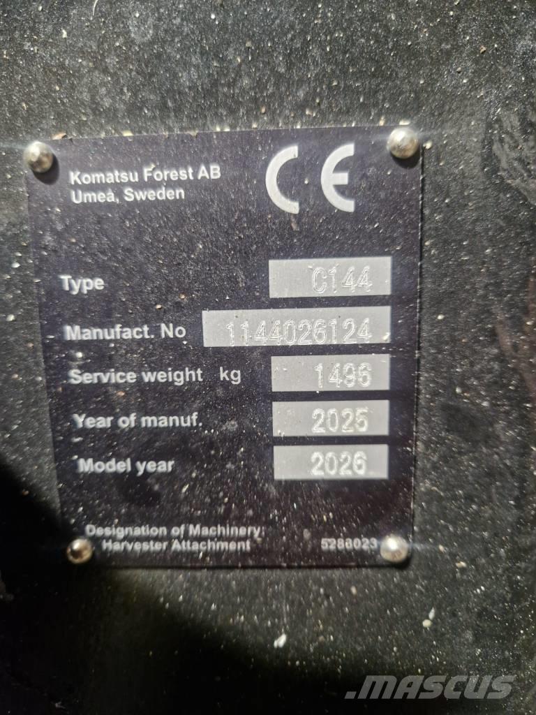Komatsu C 144 Glave za kombajne