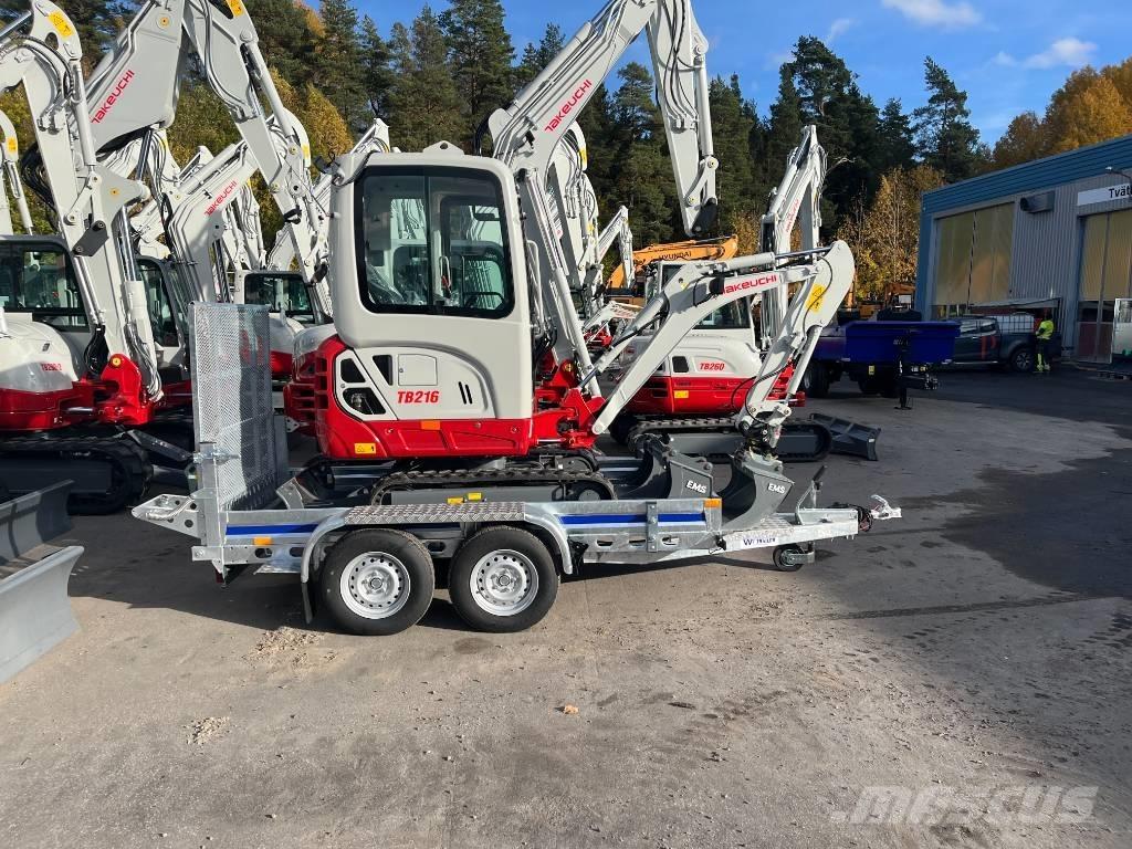 Takeuchi TB 216A Mini bageri < 7t