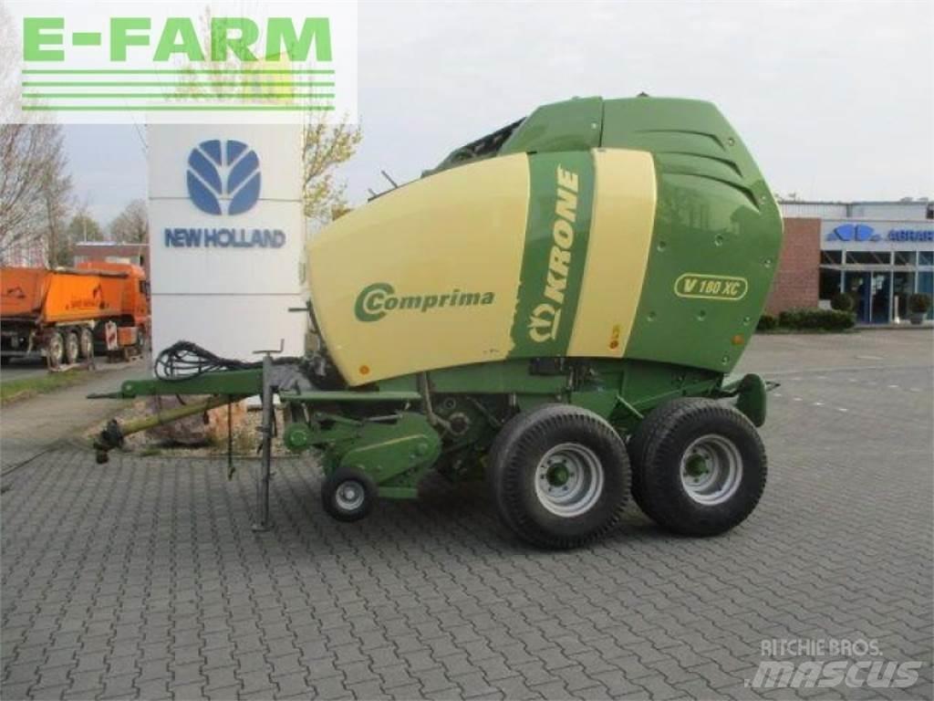 Krone v180 xc Prese/balirke za četvrtaste bale