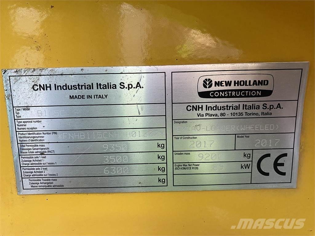 New Holland LB115 Rovokopači