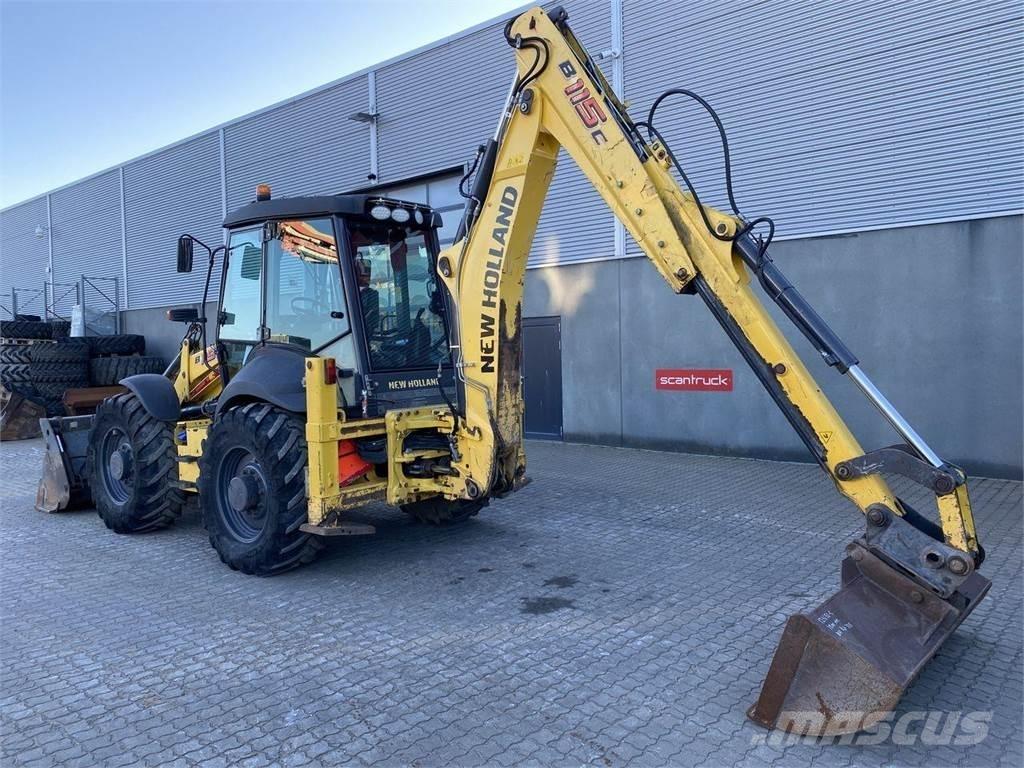New Holland LB115 Rovokopači