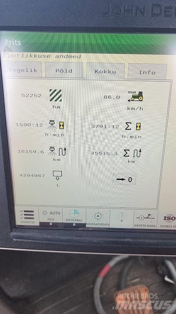 John Deere 962 i Vučene prskalice