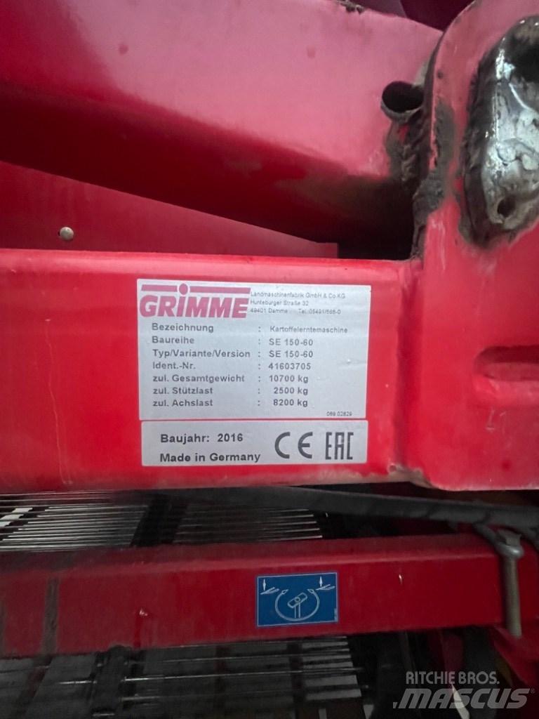 Grimme SE 150-60 Kombajni i kopači za krompir