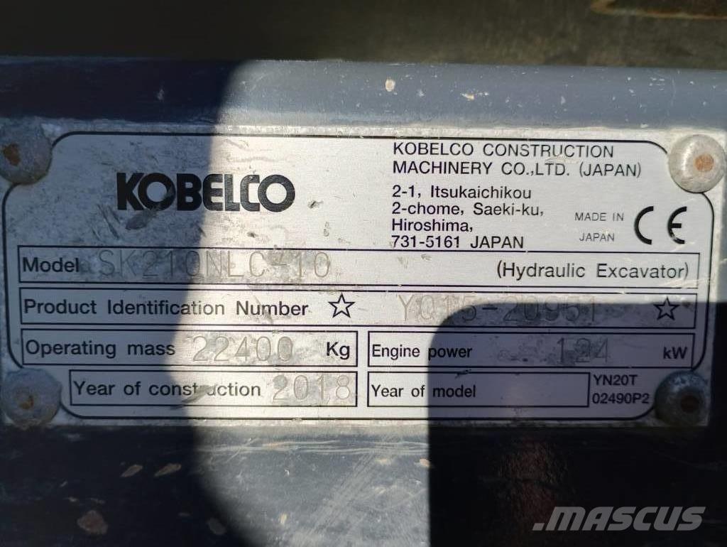 Kobelco SK210 N LC Bageri guseničari