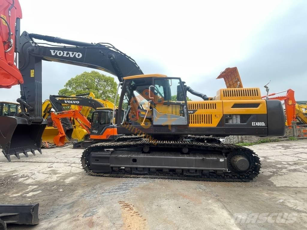 Volvo EC 480 D L Bageri guseničari