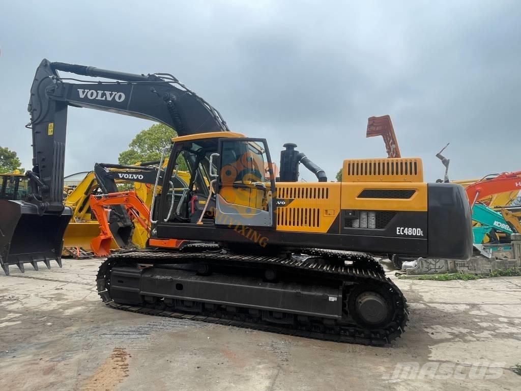 Volvo EC 480 D L Bageri guseničari