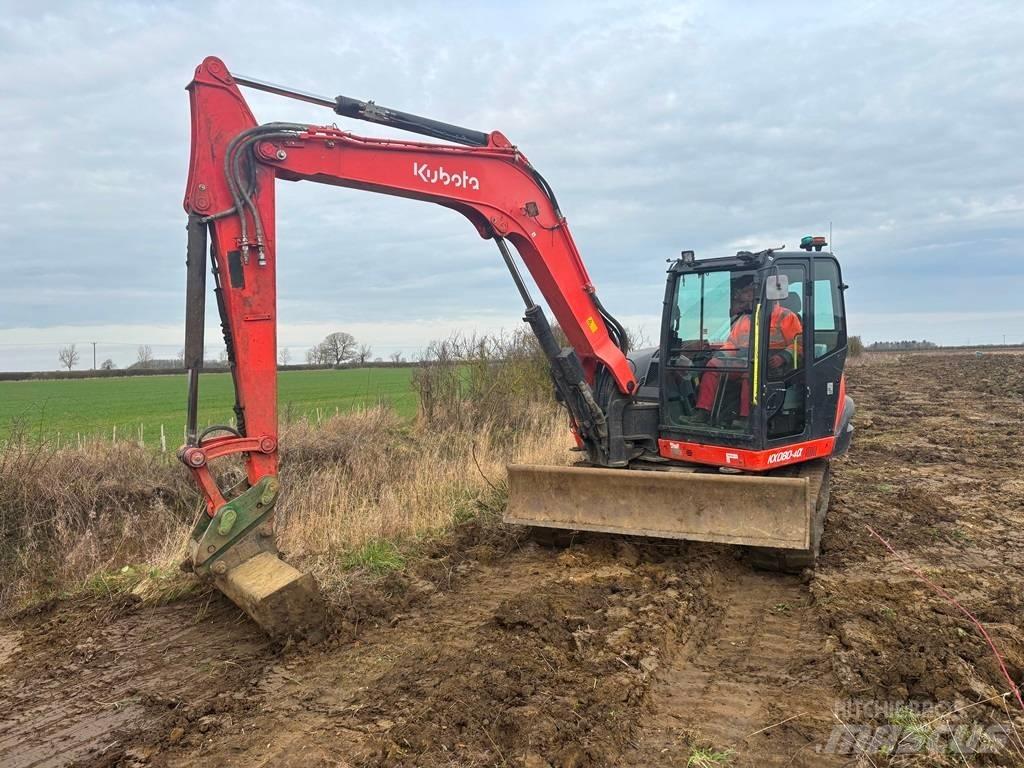 Kubota KX 80-4 Midi bageri 7t – 12t