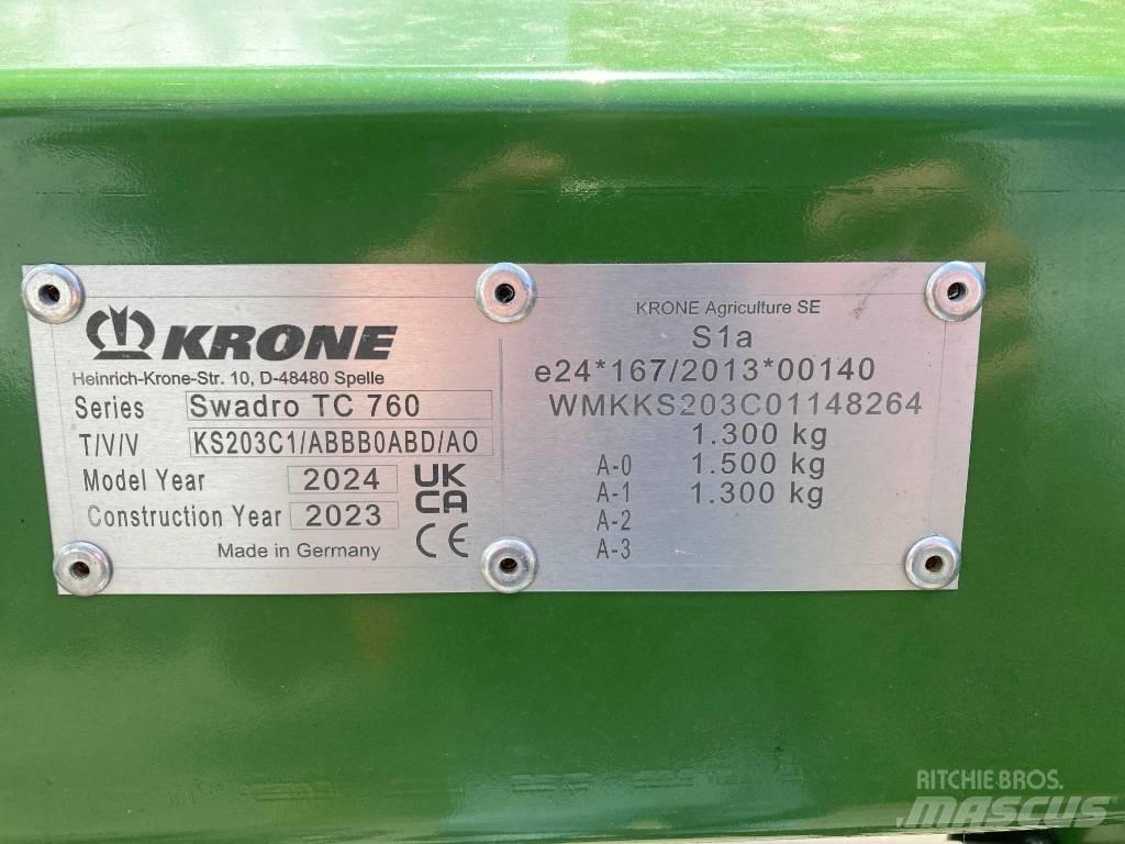 Krone Swadro TC 760 Sakupljači