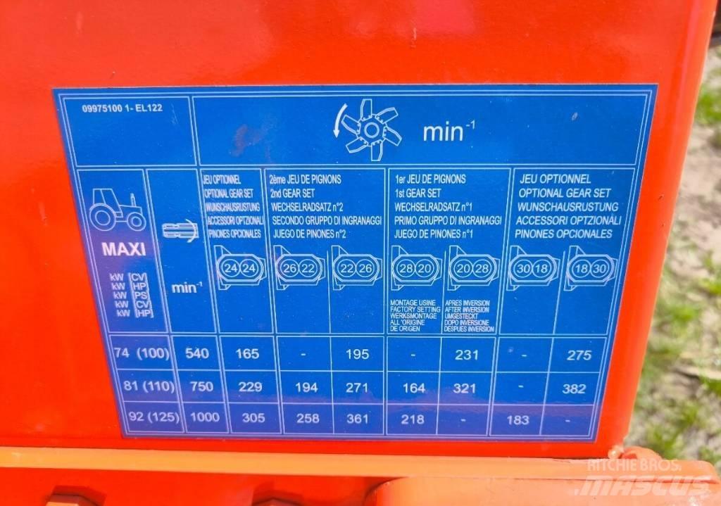 Kuhn EL 122-250 Roto drljače i motokultivatori