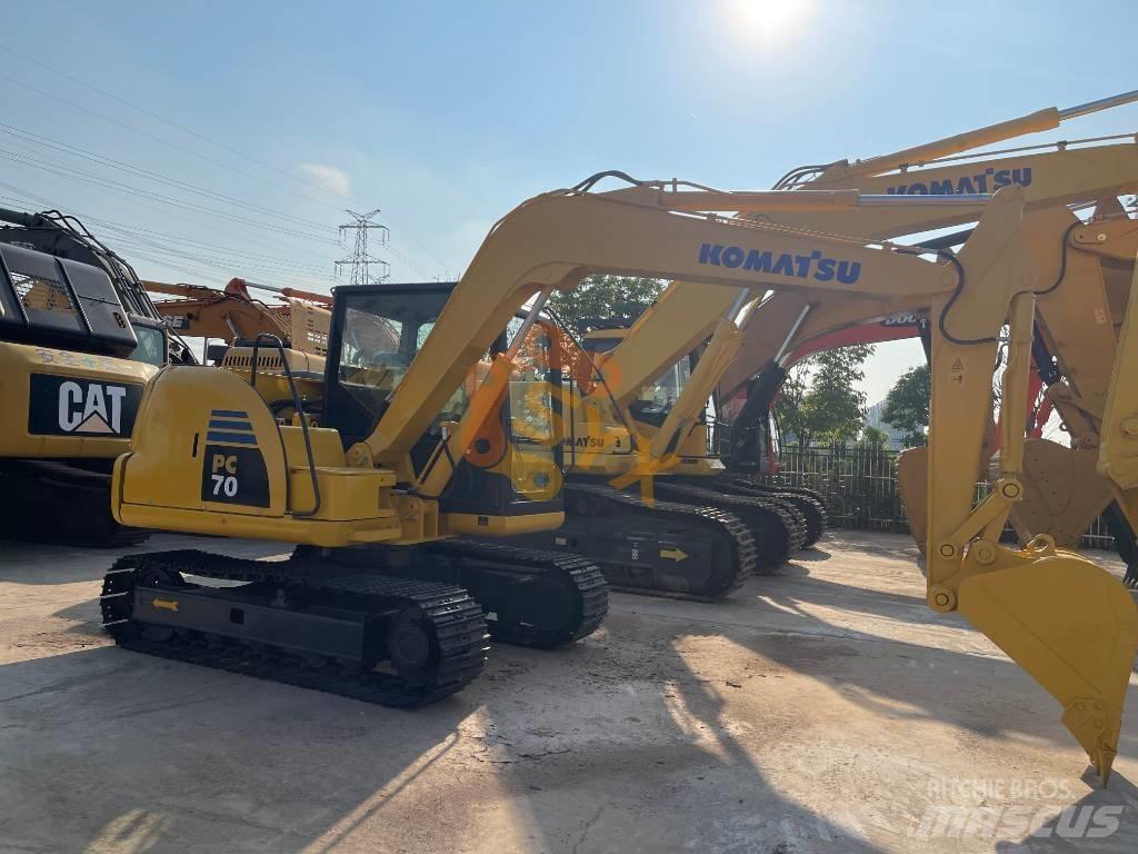 Komatsu PC 70 Mini bageri < 7t