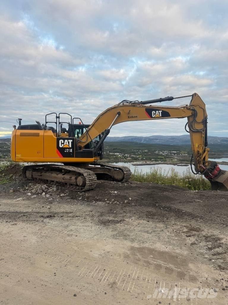 CAT 324 EL Bageri guseničari