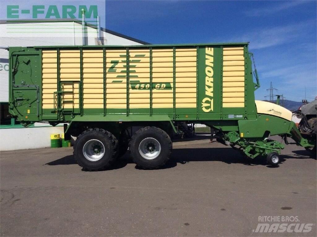 Krone zx 450 gd Prikolice za zrno
