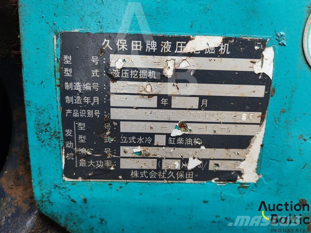 Kubota KX155-3 Mini bageri < 7t