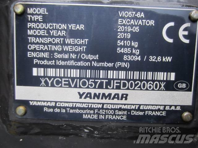 Yanmar Vio 57 Mini bageri < 7t