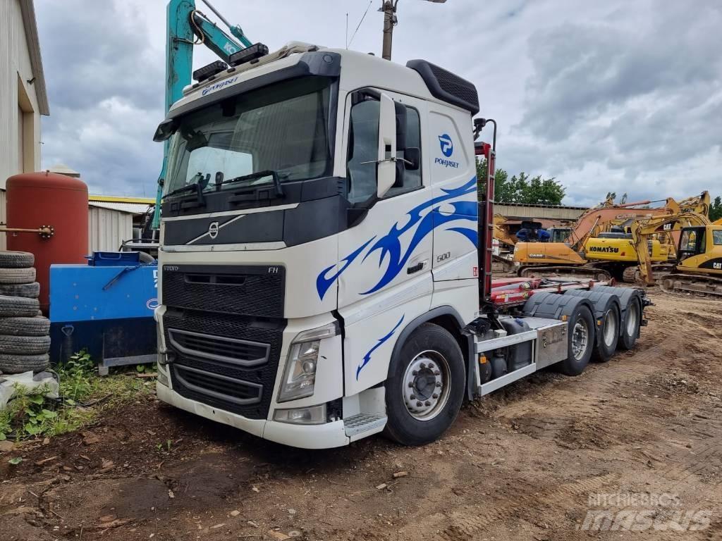 Volvo FH 500 JOAB Rol kiper kamioni sa kukom za podizanje tereta
