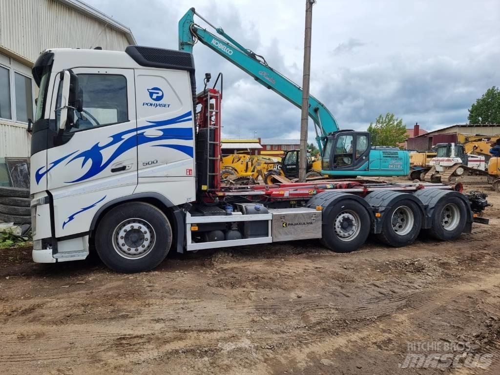 Volvo FH 500 JOAB Rol kiper kamioni sa kukom za podizanje tereta