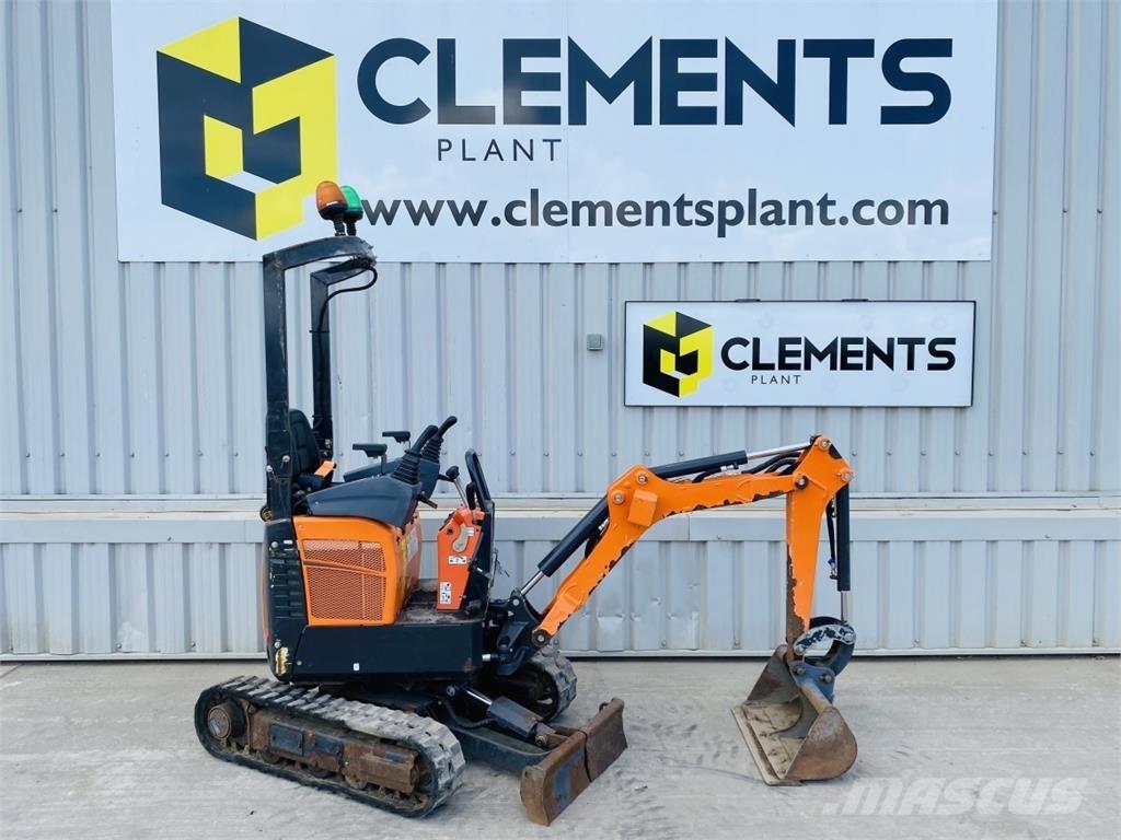 Doosan DX10Z Mini bageri < 7t