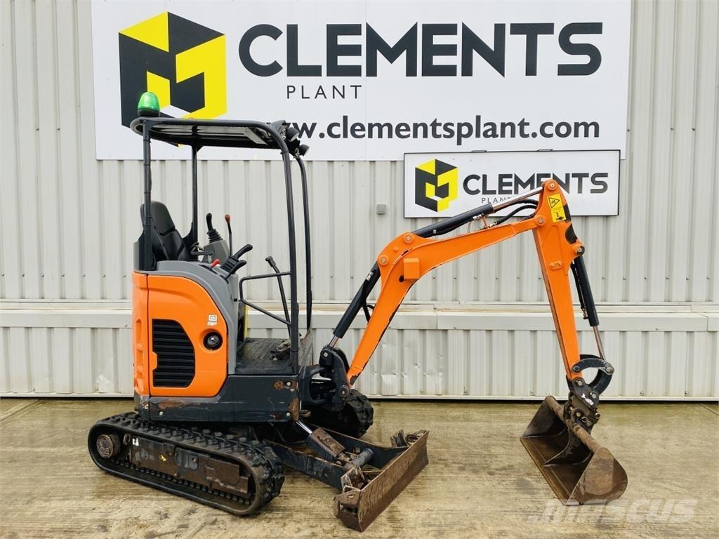 Doosan DX17Z Mini bageri < 7t