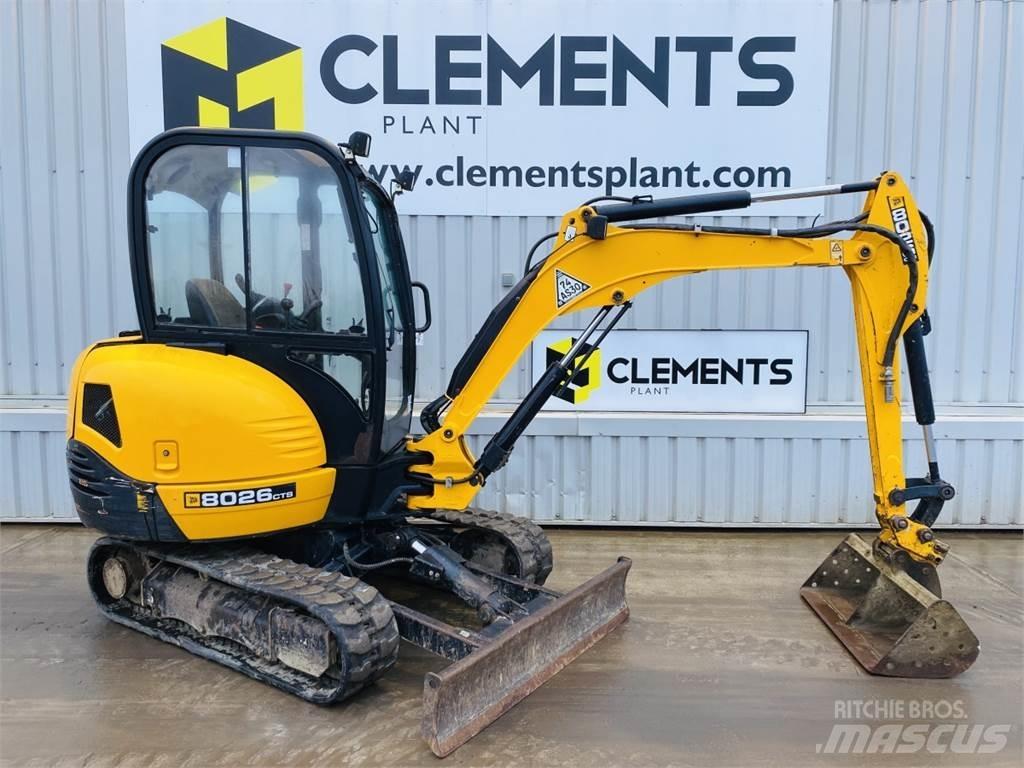 JCB 8026CTS Mini bageri < 7t