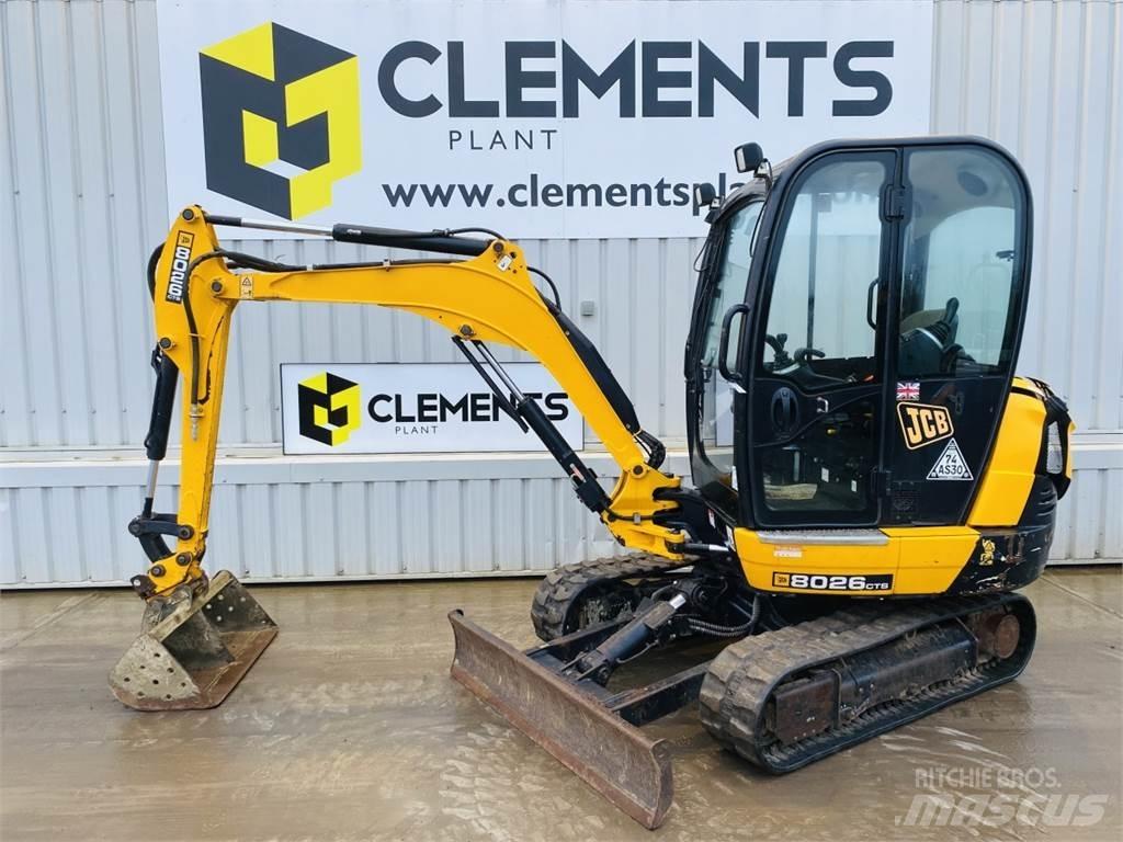 JCB 8026CTS Mini bageri < 7t