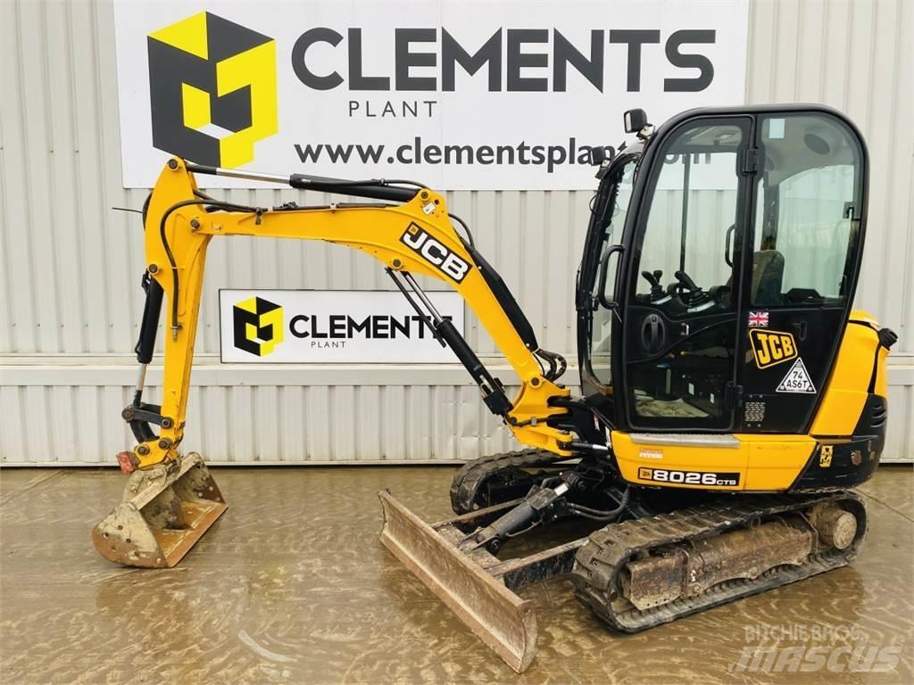 JCB 8026CTS Mini bageri < 7t