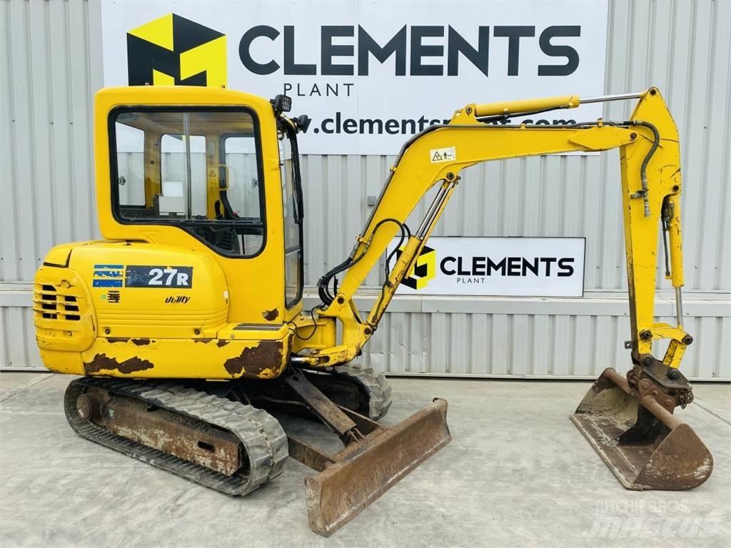 Komatsu PC27R-8 Mini bageri < 7t