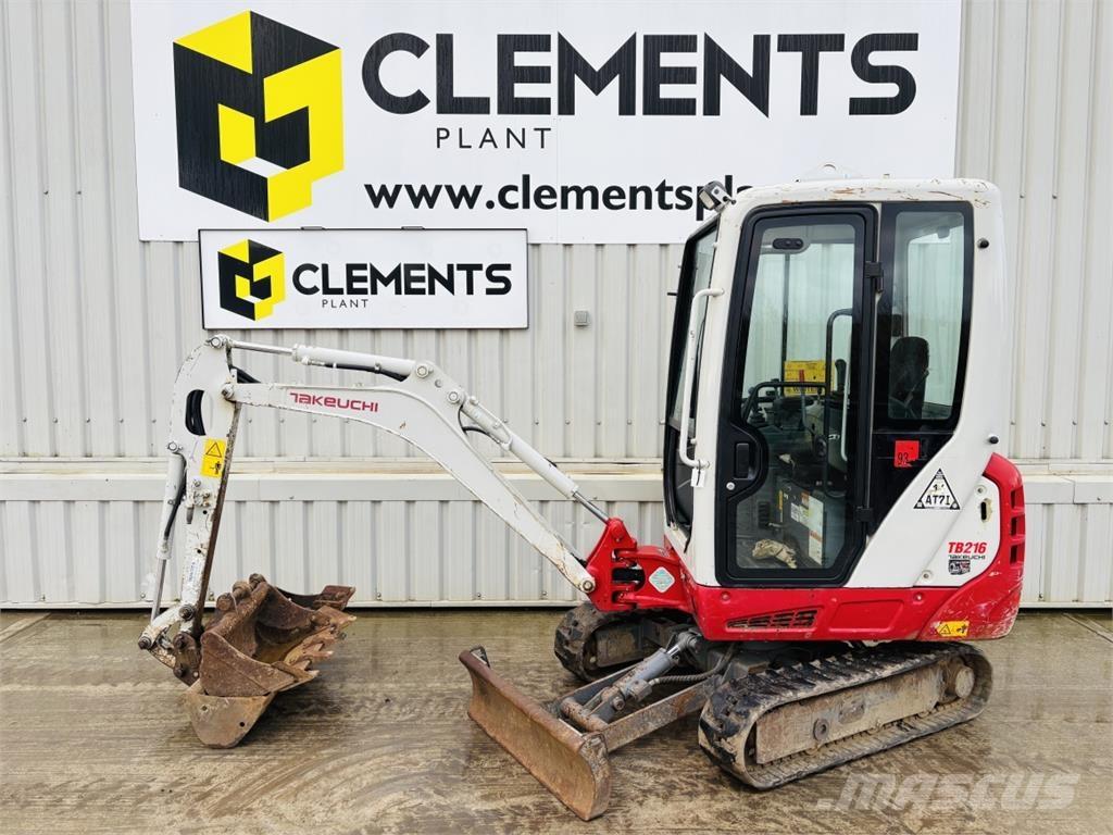 Takeuchi TB216 Mini bageri < 7t