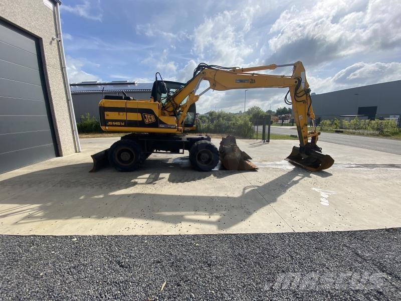 JCB JS145W Bageri točkaši