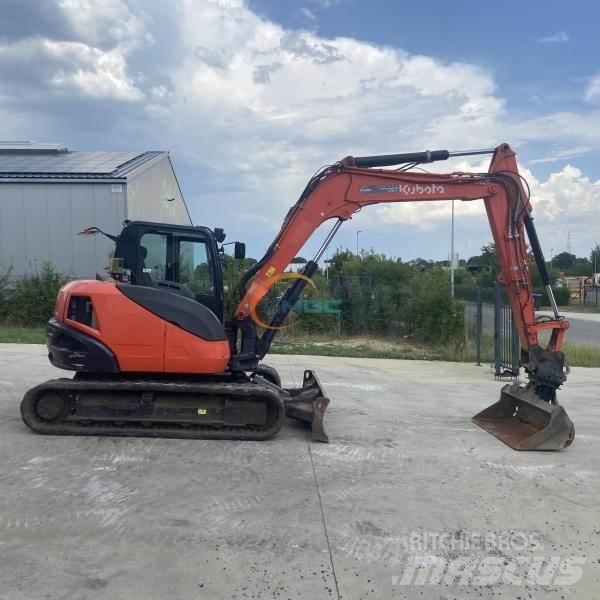 Kubota KX080-4 Bageri točkaši