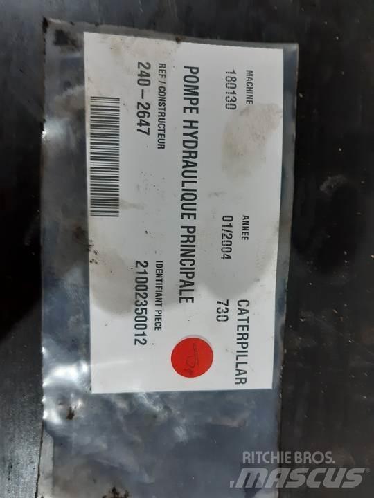 CAT 730 Hidraulika