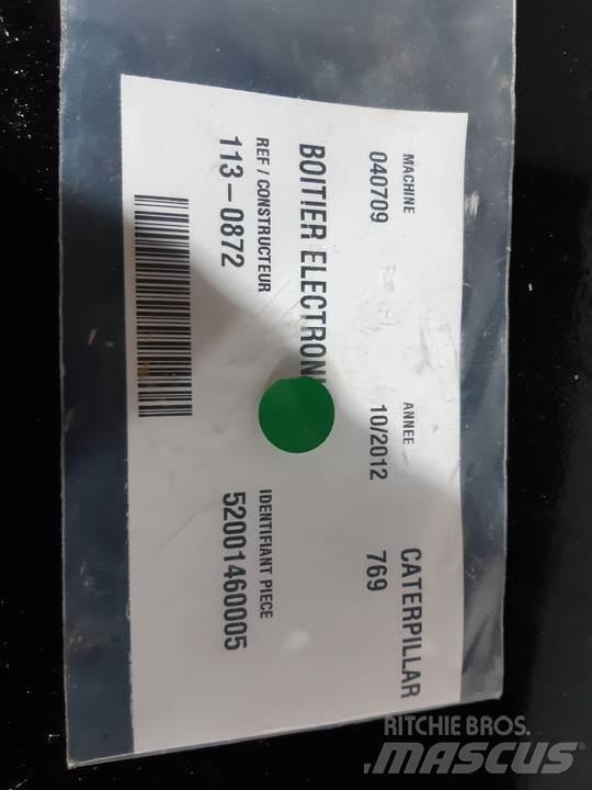 CAT 769 Kabine i unutrašnjost
