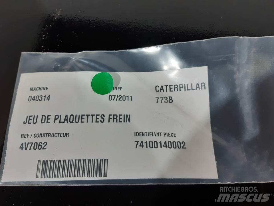 CAT 773B Gusenice za građevinarstvo