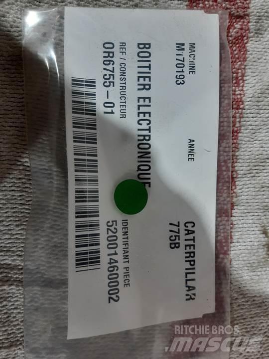 CAT 775B Kabine i unutrašnjost