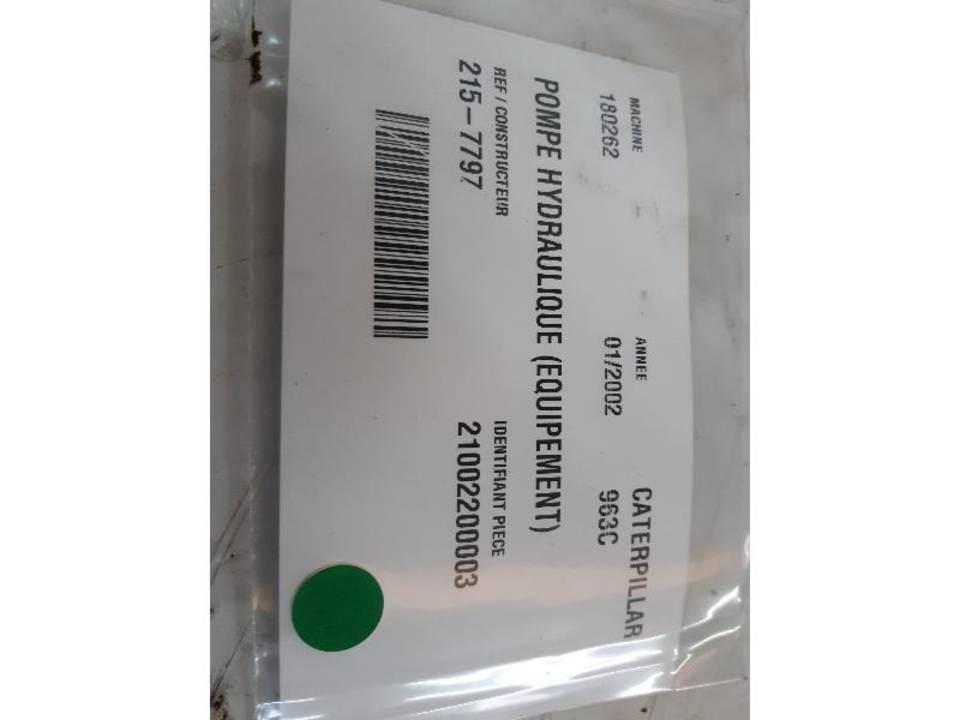 CAT 963C Hidraulika
