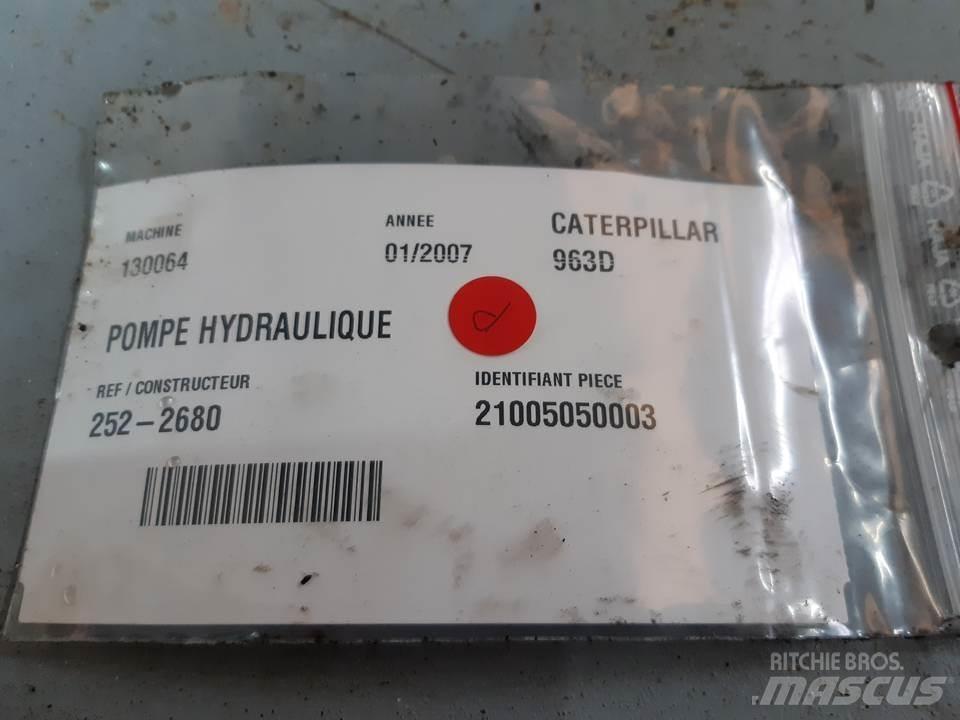 CAT 963D Hidraulika