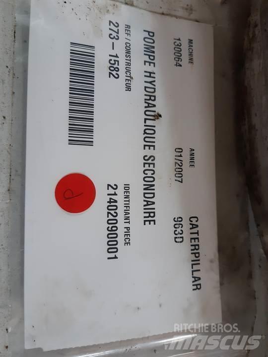CAT 963D Hidraulika