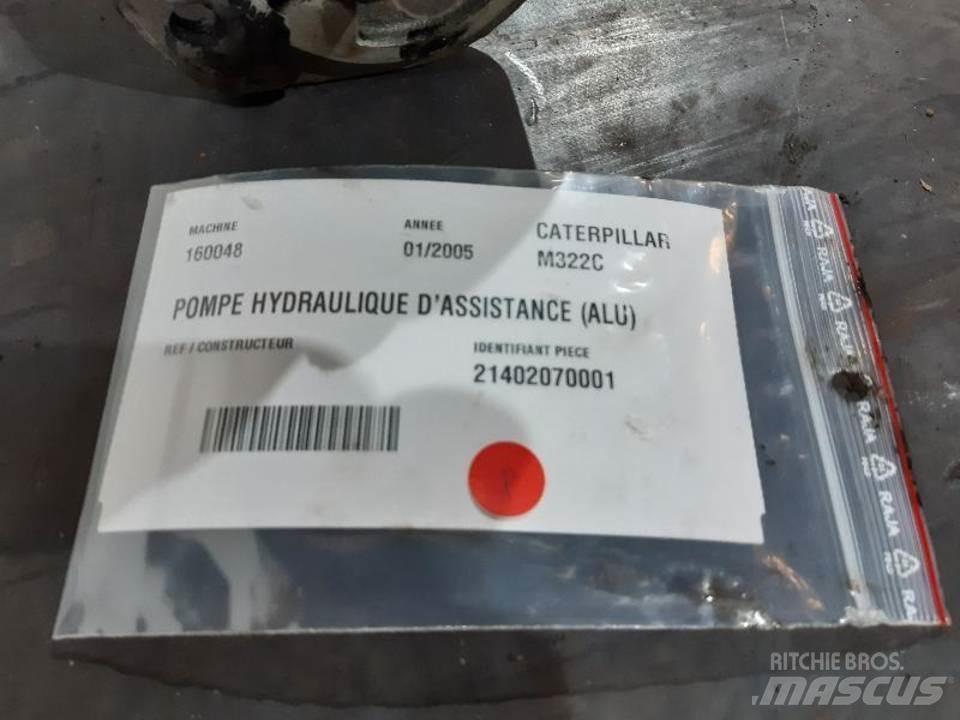 CAT M322C Hidraulika