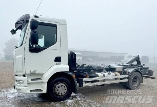 DAF LF 260 FA +(CZ) CTS Rol kiper kamioni sa kukom za podizanje tereta