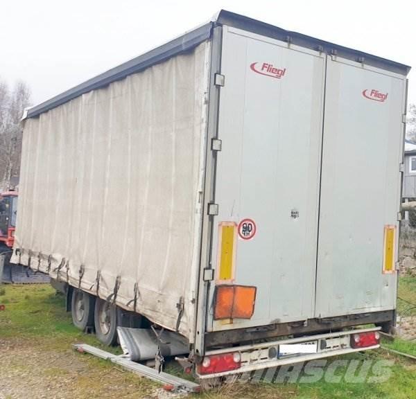 Fliegl TPS 100 Prikolice platforme/otvoreni sanduk