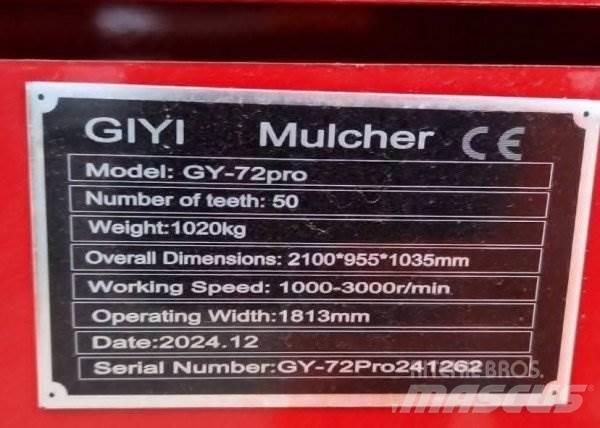  _JINÉ GIYI GY-72pro Šumski mulčeri