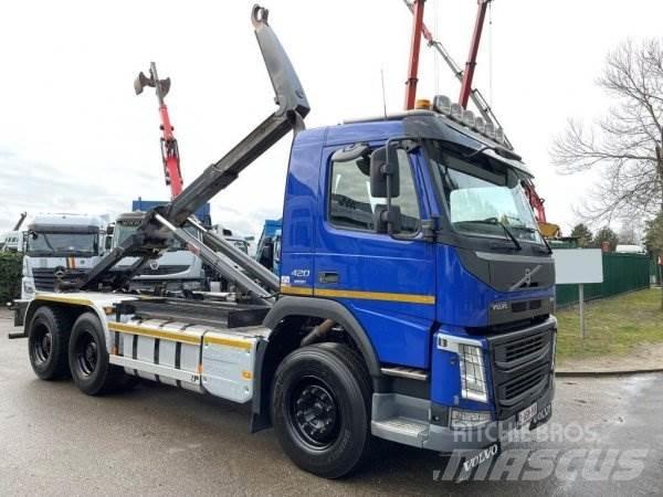 Volvo FMX 420 Rol kiper kamioni sa kukom za podizanje tereta
