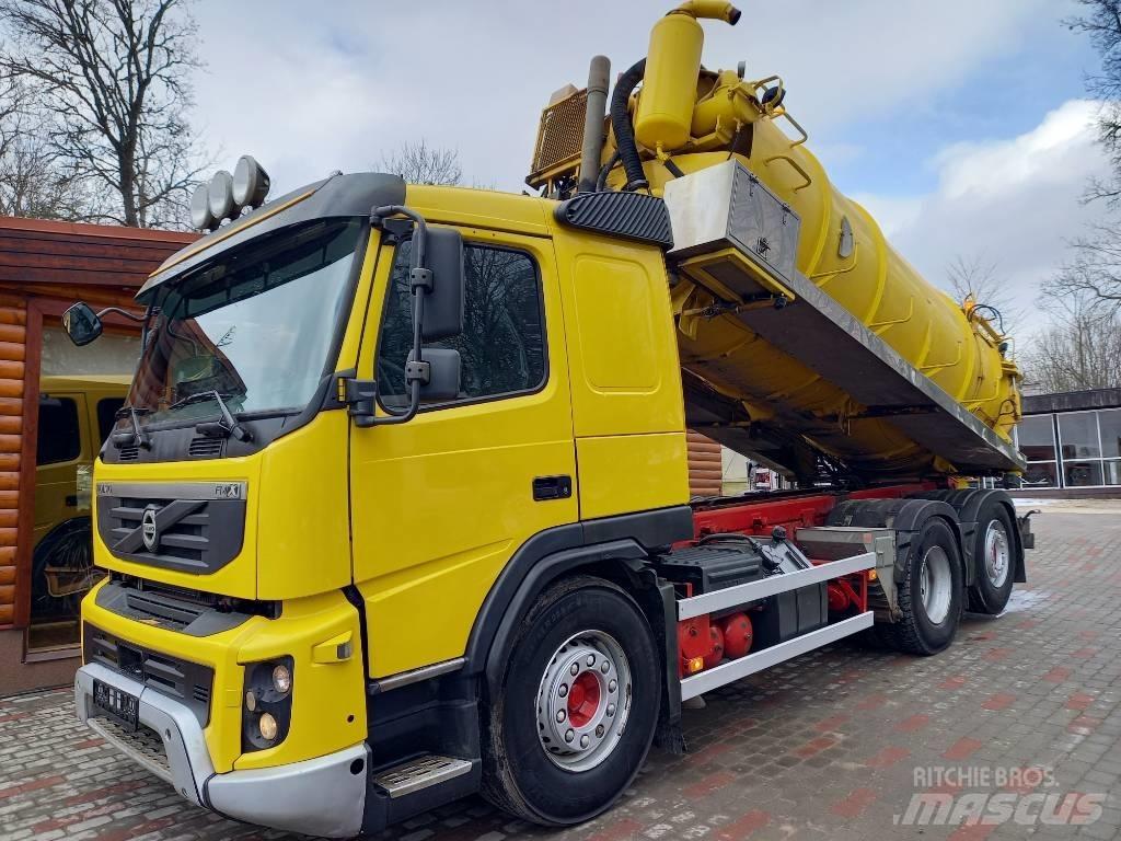 Volvo FMX 450, VACUUM Kombi vozila/ vakum kamioni