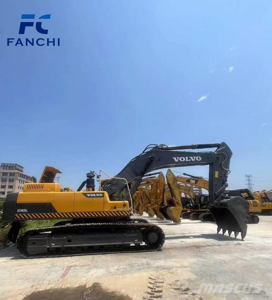 Volvo EC 480 D L Bageri guseničari