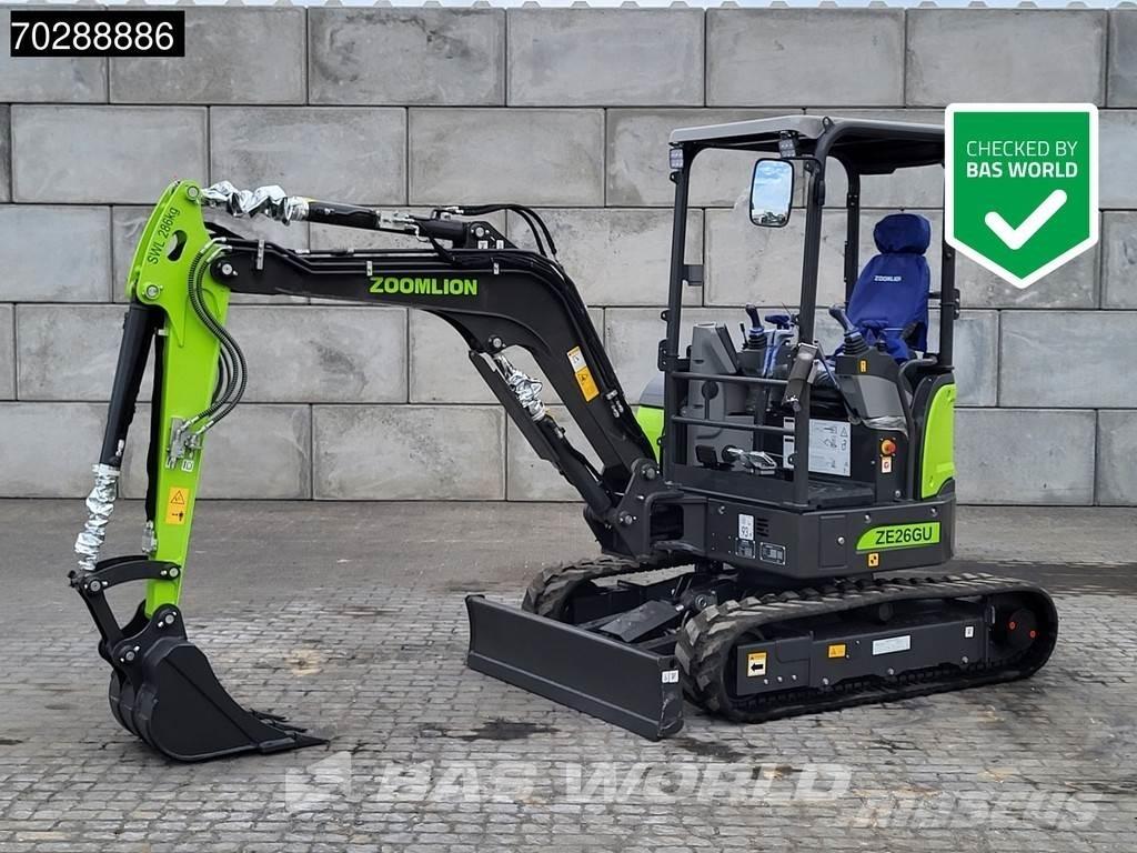 Zoomlion ZE26 GU Mini bageri < 7t