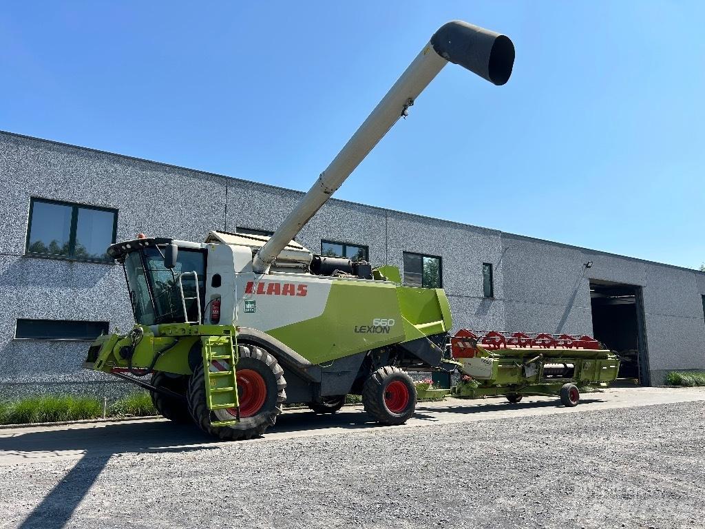 CLAAS Lexion 660 Kombajni