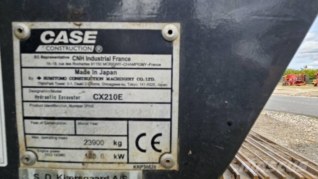 CASE CX 210 E Bageri guseničari