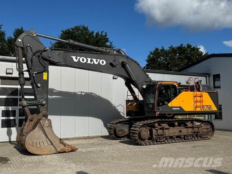 Volvo EC 750 EL Bageri guseničari