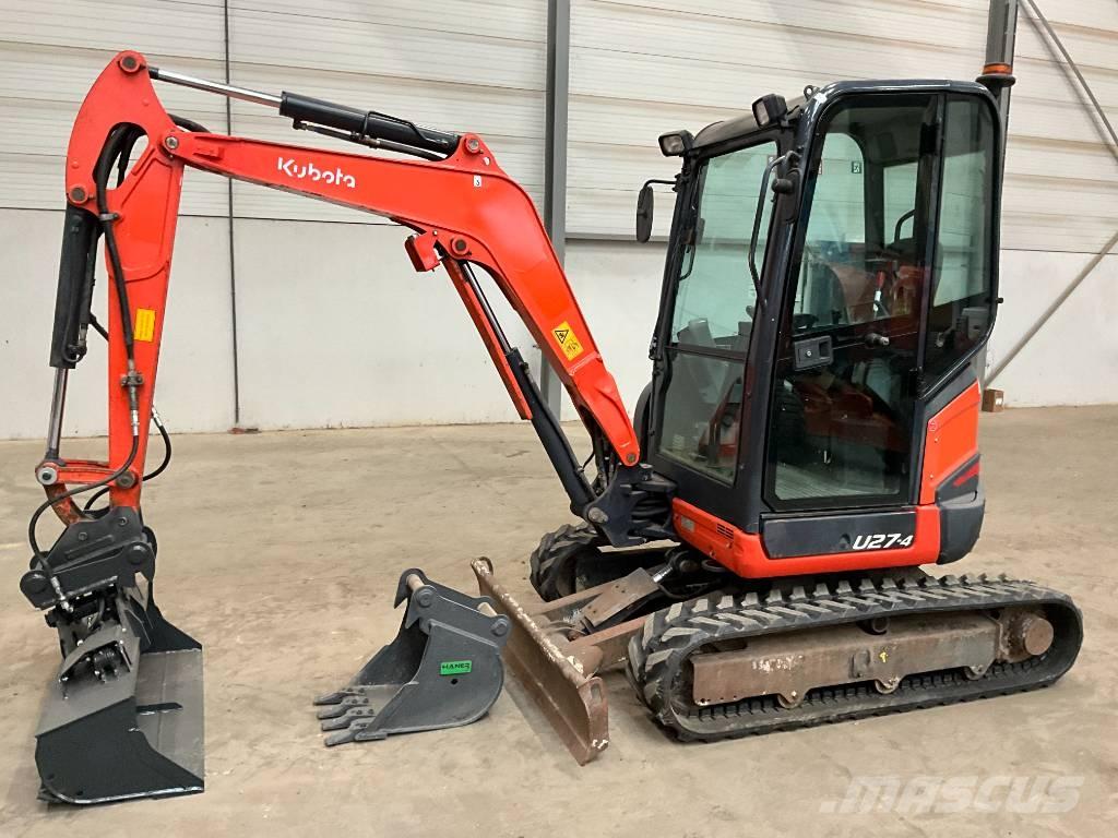 Kubota U 27-4 Mini bageri < 7t